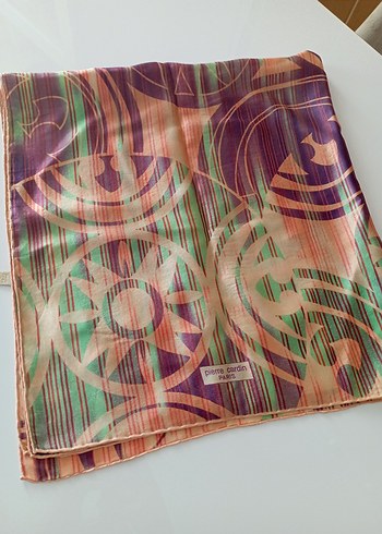 Pierre Cardin ipek eşarp - Görsel 4