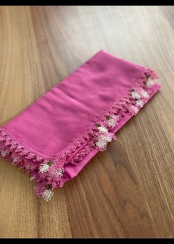igne oyasi Detaylı Pembe Kadın tulbent
