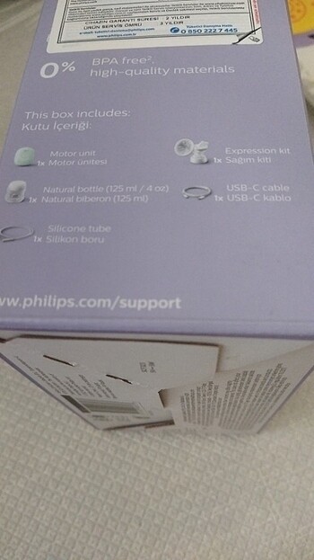  Beden Philips avent elektronik tekli göğüs pompasi