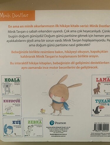 Beden Pearson çocuk kitabı, çok temiz