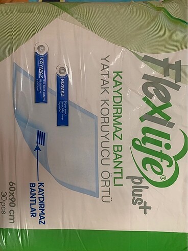 Kaydırmaz bantlı yatak koruyucu