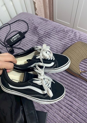 36 Beden Siyah VANS Kadın Günlük Spor Ayakkabı