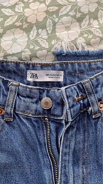 Zara Zara denim kot jean pantolon 34 beden