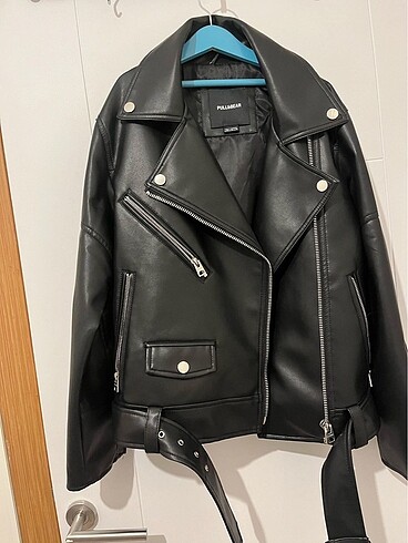 Pull and bear deri ceket XS beden