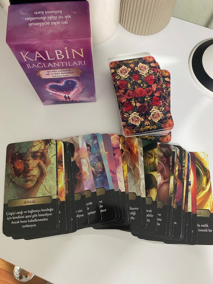 Kalbin Bağlantıları Tarot Astroloji Mesaj Kartları - Görsel 2