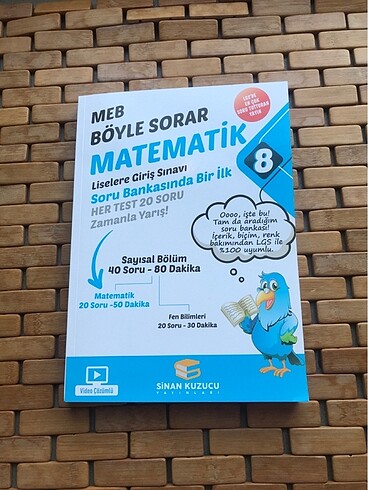 sinan kuzucu meb böyle sorar matematik soru bankası
