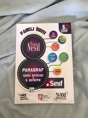 isem yayıncılık 8. sınıf paragraf soru bankası