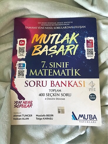 muba yayınları mutlak başarı 7. sınıf matematik soru bankası