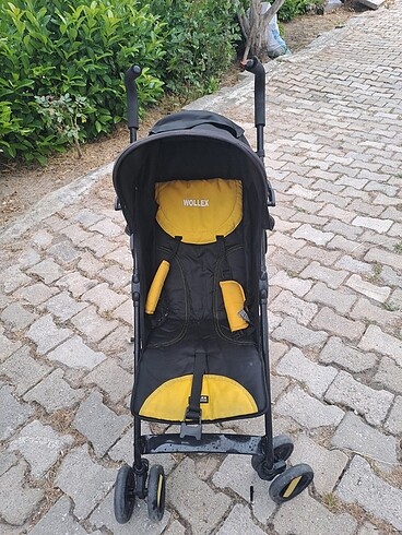 0 - 13 kg Beden sarı Renk Wollex baston bebek arabası