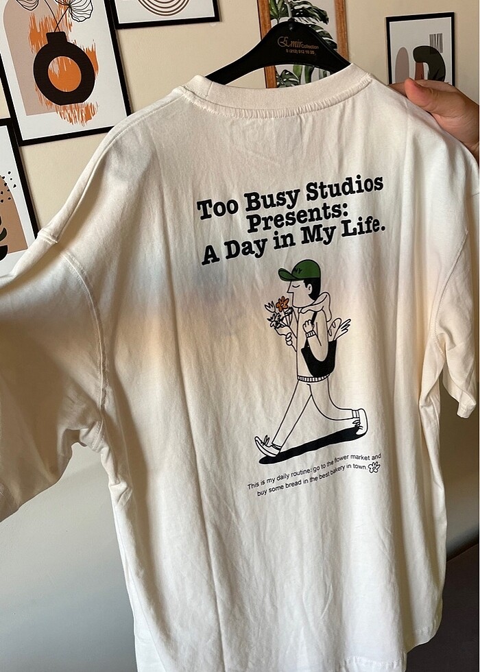 Zara orjinal tişört - Görsel 2