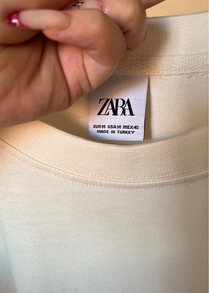 Zara orjinal tişört - Görsel 3