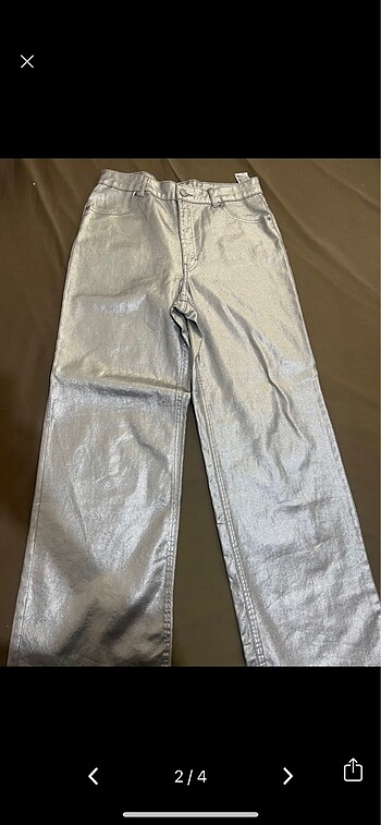 xl Beden Silver pantolon