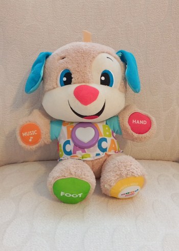 Fisher Price Renkli Eğitici Peluş Köpek Oyuncak