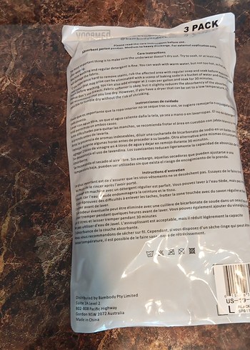 3'lü Paket menstruasyon külodu