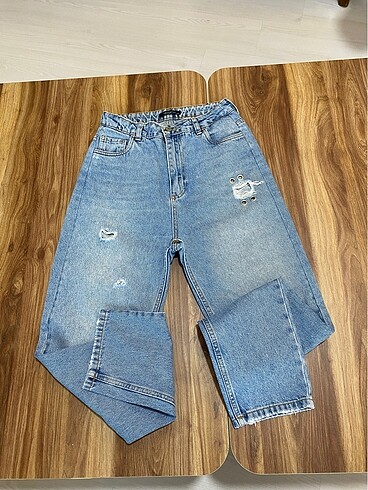Yüksek bel jean
