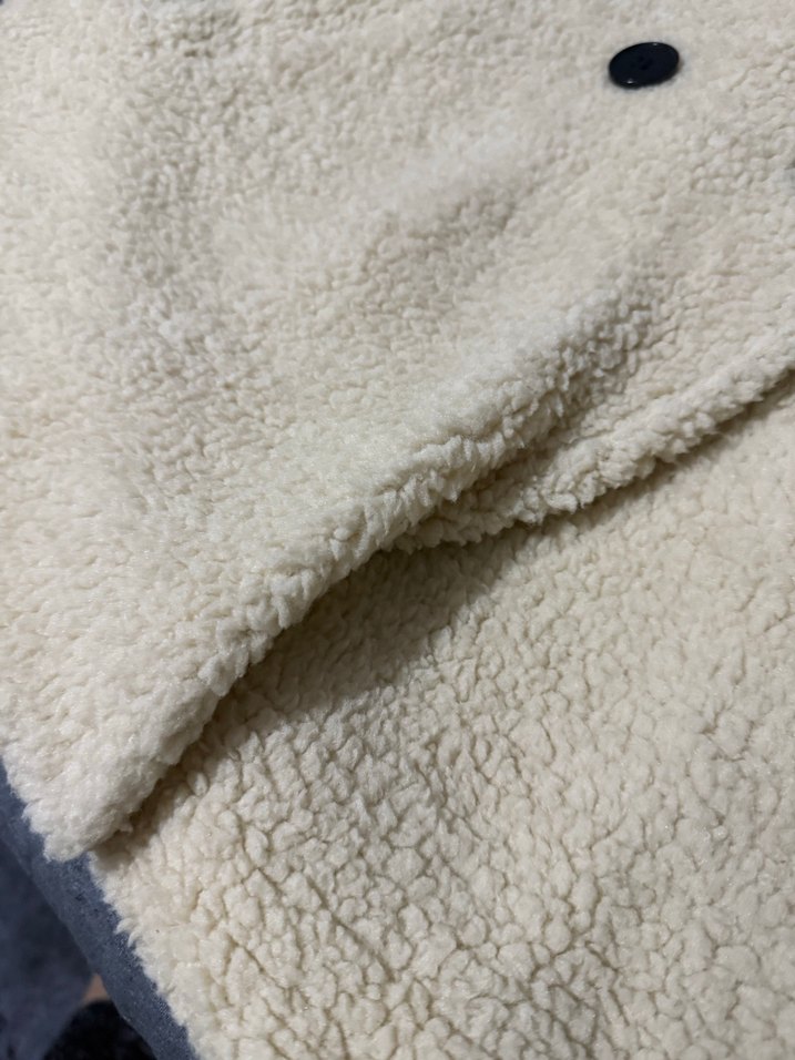 Düğmeli Beyaz Midi Kadın Kaban - Görsel 5