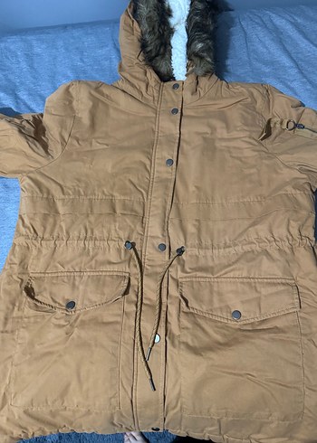 Kürk Detaylı Kadın Kışlık Ceket - Görsel 2