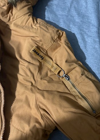 Kürk Detaylı Kadın Kışlık Ceket - Görsel 9