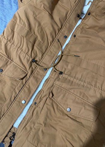 Kürk Detaylı Kadın Kışlık Ceket - Görsel 14