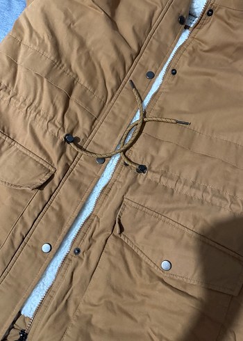 Kürk Detaylı Kadın Kışlık Ceket - Görsel 15