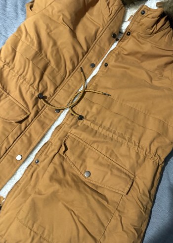 Kürk Detaylı Kadın Kışlık Ceket - Görsel 13