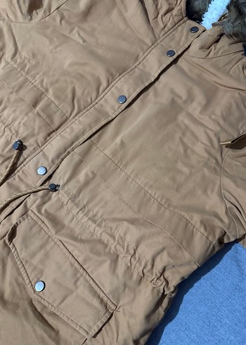 Kürk Detaylı Kadın Kışlık Ceket - Görsel 3