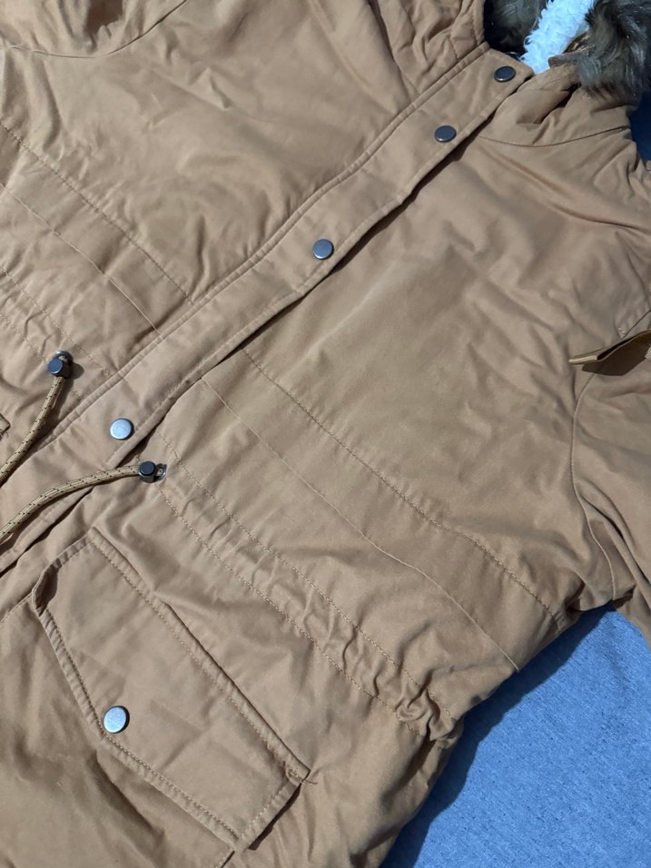 Kürk Detaylı Kadın Kışlık Ceket - Görsel 3