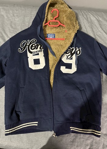 Gri Fermuarlı Erkek Streetwear Sweatshirt - Görsel 2