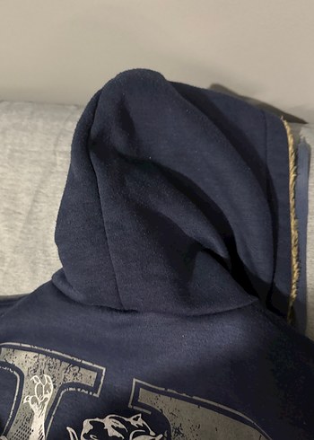 Gri Fermuarlı Erkek Streetwear Sweatshirt - Görsel 8