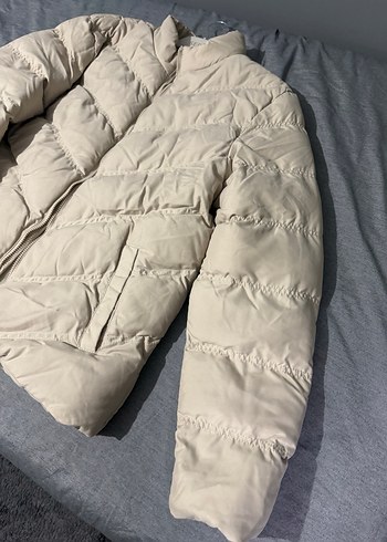 Bej Unısex Kışlık Mont - Görsel 4