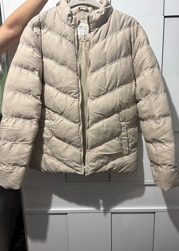 Bej Unısex Kışlık Mont - Görsel 5