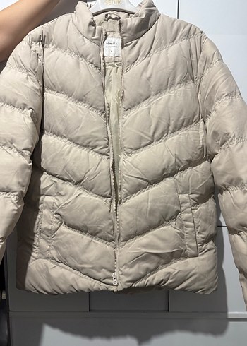 Bej Unısex Kışlık Mont - Görsel 6