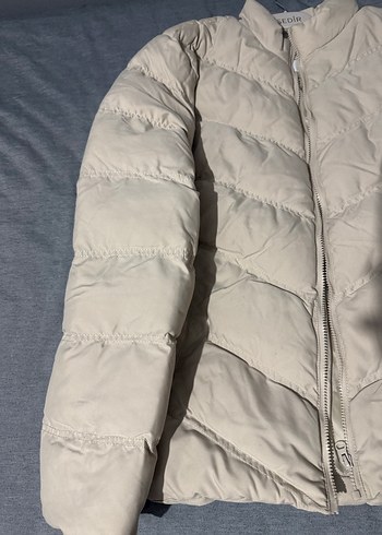 Bej Unısex Kışlık Mont - Görsel 3