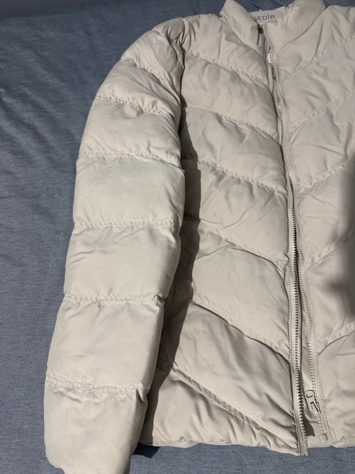 Bej Unısex Kışlık Mont - Görsel 3