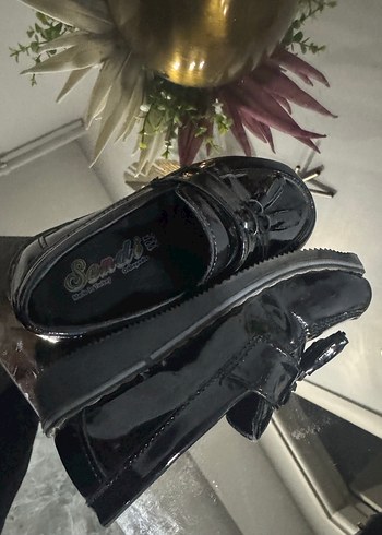 Siyah Püsküllü Erkek Çocuk Özel Ayakkabı - Görsel 3