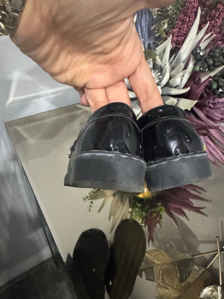 Siyah Püsküllü Erkek Çocuk Özel Ayakkabı - Görsel 2