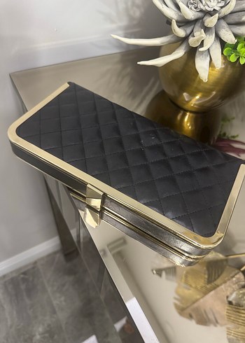 Siyah Deri Kadın Çanta - Görsel 3