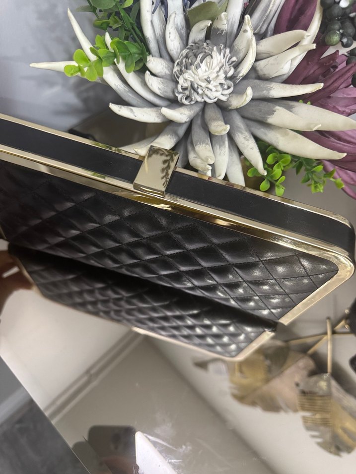 Siyah Deri Kadın Çanta - Görsel 2