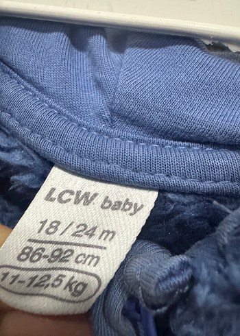 Mavi Erkek Bebek Örme Tulum - Görsel 3