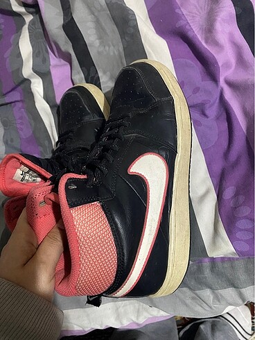 38 Beden siyah Renk Nike Orjinal spor ayakkabı