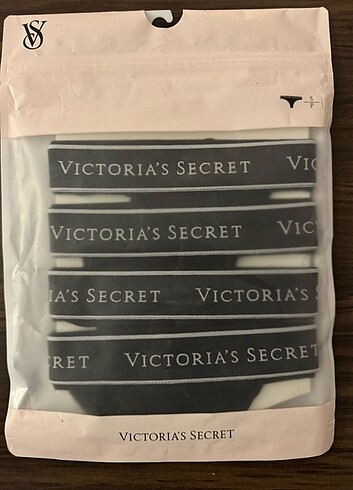 Victoria secret siyah Tanga Small 4 lu