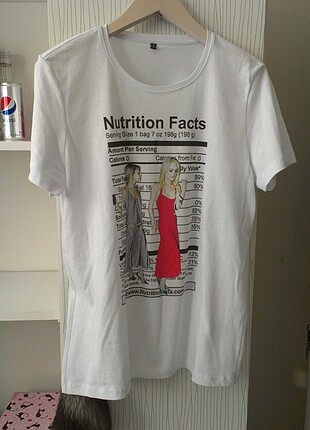 Nicole Richie & Lindsay Lohan baskılı t-shirt