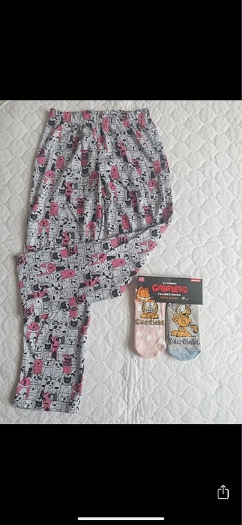 LCW pijama ve çorap