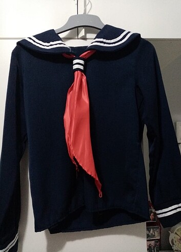 COSPLAY KOSTÜM + PERUK my hero academia Toga
