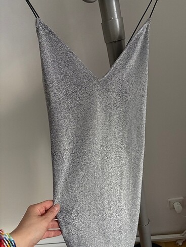 H&M #hm parlak elbise