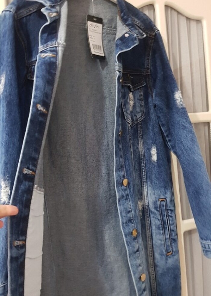 Kadin kot ceket - Görsel 5