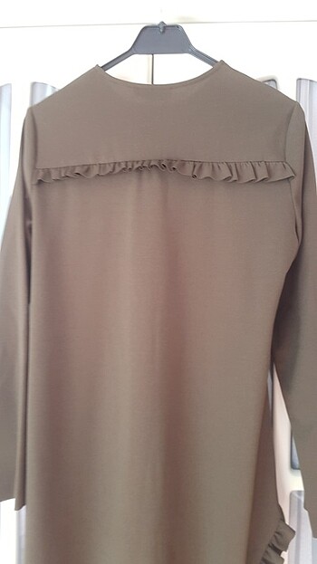 Haki rengi tunik - Görsel 10