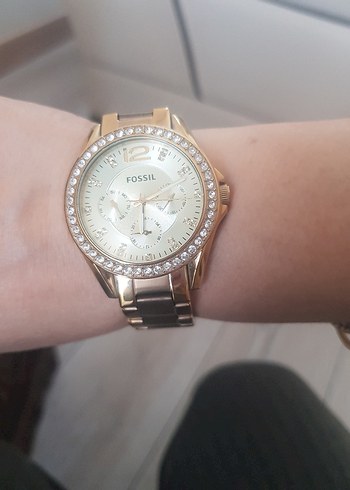 Fossil Altın Renkli Kadın Kol Saati - Görsel 6