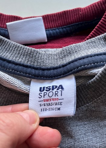 Erkek  çocuğu Gri Baskılı  bordo baskılı ve düzlacivert swet - Görsel 7