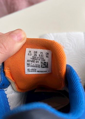 Mavi Erkek Çocuk Cırtlı Spor Ayakkabı - Görsel 6